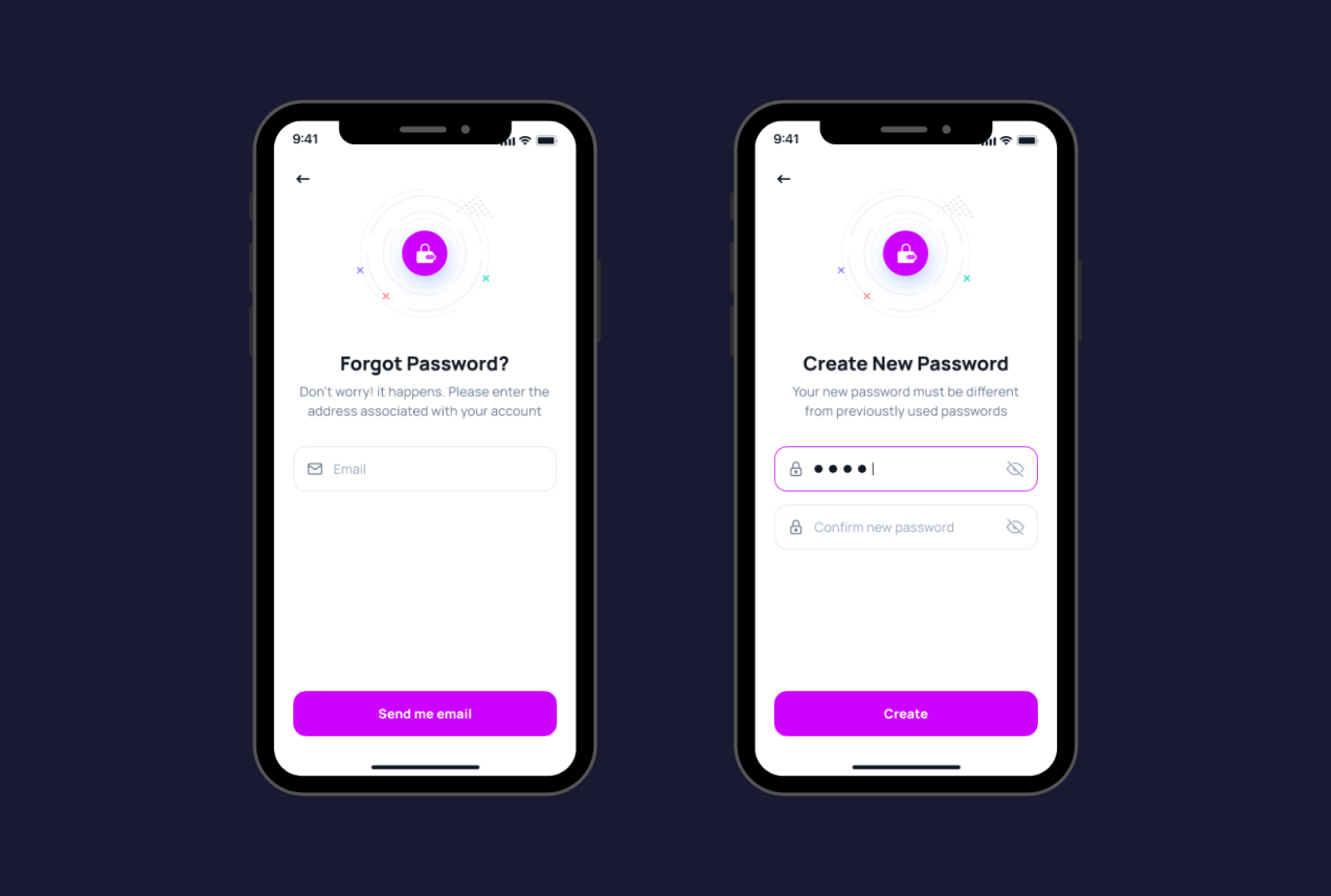 Password recovery flow explored during research and discovery